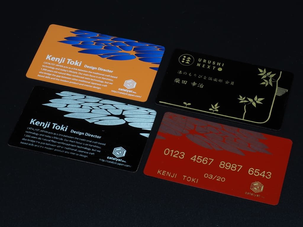 漆のプラスチックフリーカード - NPO法人ウルシネクスト